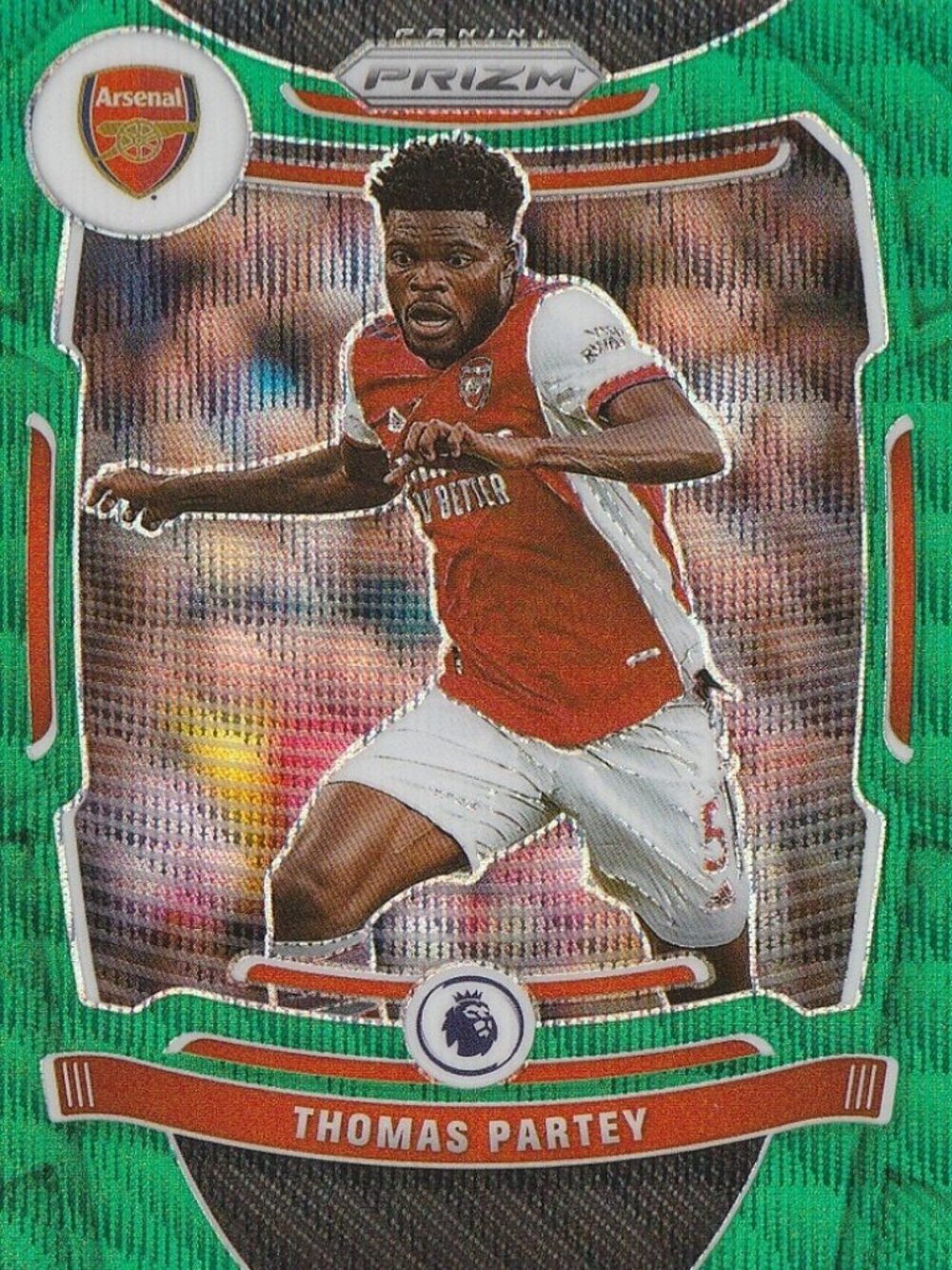 Thomas Partey - 2021/2022 Panini Prizm Premier League Soccer Card